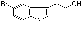 structure of CAS# 32774-29-1, 5-Bromotryptophol