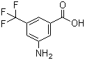 CAS 登录号：328-68-7, 3-氨基-5-三氟甲基苯甲酸