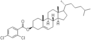 CAS 登录号：32832-01-2, 胆甾烯基 2,4-二氯苯甲酸酯
