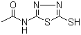 structure of CAS# 32873-56-6, 2-乙酰氨基-5-巯基-1,3,4-噻二唑