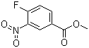 structure of CAS# 329-59-9, Methyl 4-fluoro-3-nitrobenzoate
