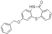 CAS # 329217-07-4, 7-(Phenylmethoxy)dibenzo[b,f][1,4]thiazepin-11(10H)-one