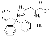 structure of CAS# 32946-56-8, 1-(三苯甲基)-L-组氨酸甲酯单盐酸盐