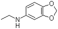structure of CAS# 32953-14-3, N-Ethyl-3,4-(methylenedioxy)aniline