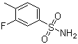 structure of CAS# 329909-29-7, 3-氟-4-甲基苯磺酰胺