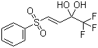 CAS 登录号：329915-01-7, (3E)-1,1,1-三氟-4-(苯磺酰基)-3-丁烯-2,2-二醇