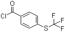 CAS 登录号：330-14-3, 4-三氟甲硫基苯甲酰氯, 对三氟甲硫基苯甲酰氯