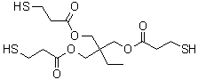 CAS 登录号：33007-83-9, 三羟甲基丙烷三(3-巯基丙酸酯)