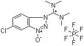 CAS # 330645-87-9, 5-Chloro-1-[bis(dimethylamino)methylene]-1H-benzotriazolium 3-oxide hexafluorophosphate, HCTU
