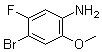 structure of CAS# 330794-03-1, 4-溴-5-氟-2-甲氧基苯胺