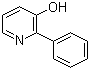 3-羟基-2-苯基吡啶分子结构 (CAS 3308-02-9)