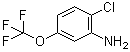 structure of CAS# 331-26-0, 2-氯-5-(三氟甲氧基)苯胺