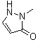 structure of CAS# 3310-35-8, 1,2-二氢-2-甲基-3H-吡唑-3-酮