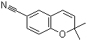 structure of CAS# 33143-29-2, 2,2-二甲基-2H-1-苯并吡喃-6-甲腈
