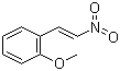 structure of CAS# 3316-24-3, 1-(2-甲氧苯基)-2-硝基乙烯
