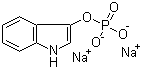 structure of CAS# 3318-43-2, 3-吲哚磷酸酯二钠盐
