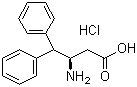 structure of CAS# 332062-03-0, (R)-3-Amino-4,4-diphenylbutyric acid