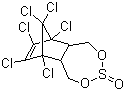 structure of CAS# 33213-65-9, beta-硫丹
