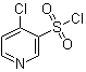 structure of CAS# 33263-44-4, 4-Chloro-3-pyridinesulfonyl chloride