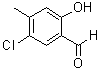 structure of CAS# 3328-68-5, 5-氯-4-甲基水杨醛
