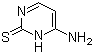structure of CAS# 333-49-3, 4-氨基-2-巯基嘧啶
