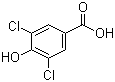 CAS 登录号：3336-41-2, 3,5-二氯-4-羟基苯甲酸, 3,5-二氯对羟基苯甲酸