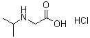 CAS 登录号：3338-22-5, N-异丙基甘氨酸盐酸盐