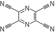 structure of CAS# 33420-37-0, 2,3,5,6-吡嗪四甲腈