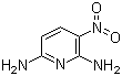 CAS 登录号：3346-63-2, 2,6-二氨基-3-硝基吡啶