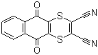 CAS 登录号：3347-22-6, 二氰蒽醌, 二噻农, 2,3-二氰基-1,4-二硫代蒽醌