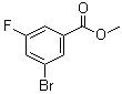 structure of CAS# 334792-52-8, 3-溴-5-氟苯甲酸甲酯