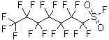 十五氟-1-庚烷磺酰氟分子结构 (CAS 335-71-7)