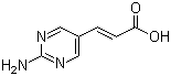 CAS 登录号：335030-80-3, (2E)-3-(2-氨基嘧啶-5-基)丙烯酸