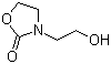 structure of CAS# 3356-88-5, 3-(2-Hydroxyethyl)-2-oxazolidinone