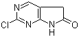 structure of CAS# 335654-08-5, 2-氯-5,7-二氢-6H-吡咯并[2,3-d]嘧啶-6-酮
