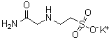 CAS 登录号：336129-15-8, 2-[(2-氨基-2-氧代乙基)氨基]乙烷磺酸单钾盐