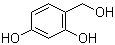 structure of CAS# 33617-59-3, 2,4-Dihydroxybenzyl alcohol