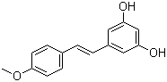 structure of CAS# 33626-08-3, (E)-3,5-二羟基-4'-甲氧基二苯乙烯