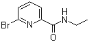CAS # 337535-98-5, 6-Bromo-N-ethylpyridin-2-carboxamide, 6-Bromopyridin-2-carboxylic acid ethylamide
