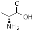 CAS # 338-69-2, D-Alanine, D-2-Aminopropionic acid, (R)-2-Aminopropionic acid