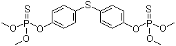 CAS 登录号：3383-96-8, 双硫磷, 4,4'-双(O,O-二甲基硫代磷酰氧基)苯硫醚