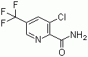 structure of CAS# 338758-69-3, 3-氯-5-(三氟甲基)-2-吡啶甲酰胺