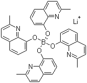 structure of CAS# 338949-42-1, Lithium tetra(2-methyl-8-hydroxyquinolinato)boron