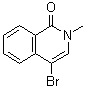 structure of CAS# 33930-63-1, 4-溴-2-甲基-1(2H)-异喹啉酮