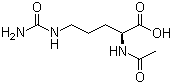 structure of CAS# 33965-42-3, N-乙酰-L-瓜氨酸