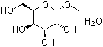 structure of CAS# 34004-14-3, 甲基 alpha-D-吡喃半乳糖苷一水合物