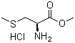 structure of CAS# 34017-27-1, S-Methyl-L-cysteine methyl ester hydrochloride