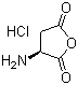 structure of CAS# 34029-31-7, (3S)-3-氨基二氢-2,5-呋喃二酮盐酸盐
