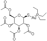structure of CAS# 34031-32-8, 金诺芬