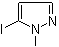 structure of CAS# 34091-51-5, 5-碘-1-甲基-1H-吡唑